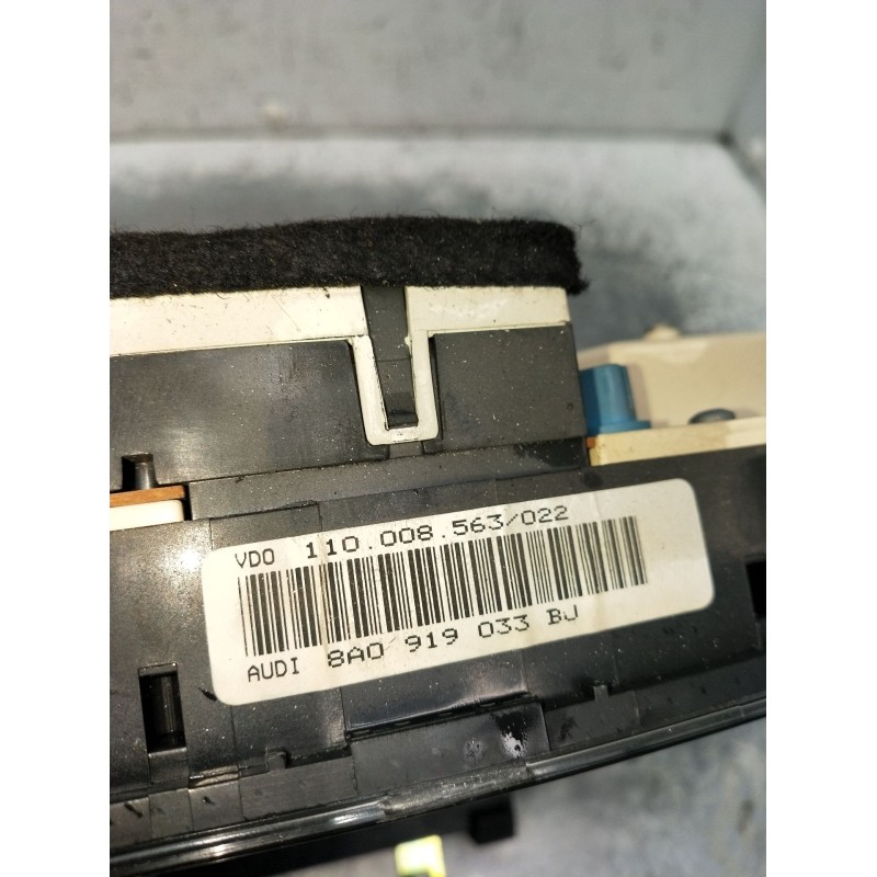 Recambio de cuadro instrumentos para audi 80 b4 sedán (8c2) 1.9 tdi referencia OEM IAM 8A0919033BJ 110008563022 92