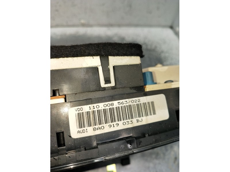 Recambio de cuadro instrumentos para audi 80 b4 sedán (8c2) 1.9 tdi referencia OEM IAM 8A0919033BJ 110008563022 92