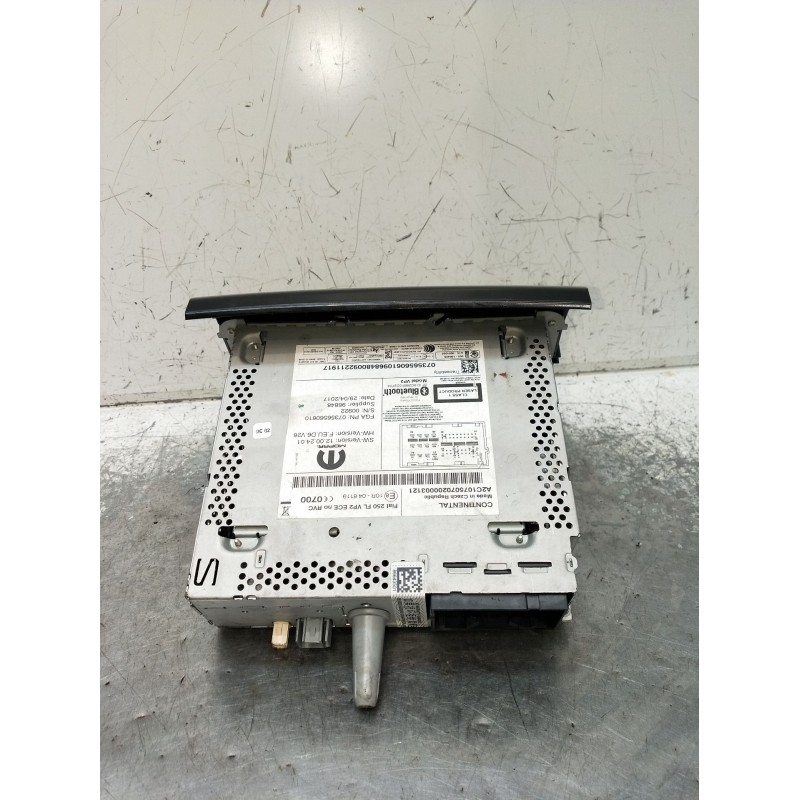 Recambio de pantalla multifuncion para peugeot boxer furgoneta 2.0 bluehdi 130 referencia OEM IAM A2C81465001 348037203 A2C10750