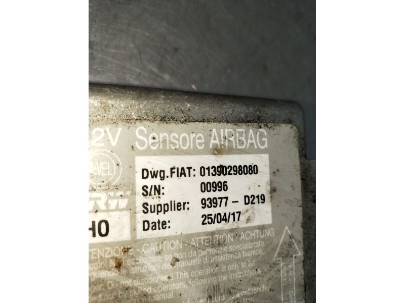 Recambio de kit airbag para peugeot boxer furgoneta 2.0 bluehdi 130 referencia OEM IAM 013902988080 93977D219 14