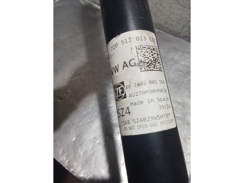 Recambio de amortiguador trasero izquierdo para audi a1 sportback (gba) 25 tfsi referencia OEM IAM   20