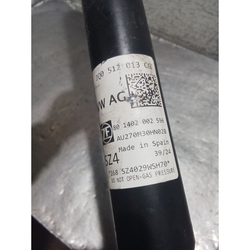 Recambio de amortiguador trasero izquierdo para audi a1 sportback (gba) 25 tfsi referencia OEM IAM   20