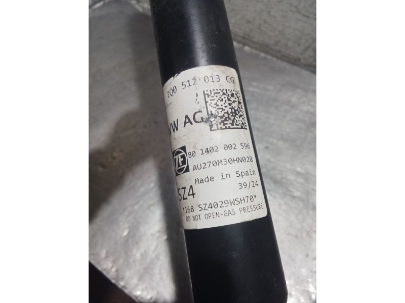 Recambio de amortiguador trasero izquierdo para audi a1 sportback (gba) 25 tfsi referencia OEM IAM   20