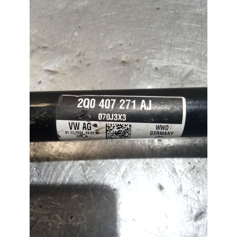 Recambio de transmision delantera izquierda para audi a1 sportback (gba) 25 tfsi referencia OEM IAM 2Q0407271AJ  20