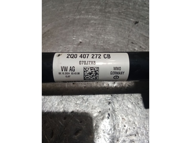 Recambio de transmision delantera derecha para audi a1 sportback (gba) 25 tfsi referencia OEM IAM 2Q0407272CB  20