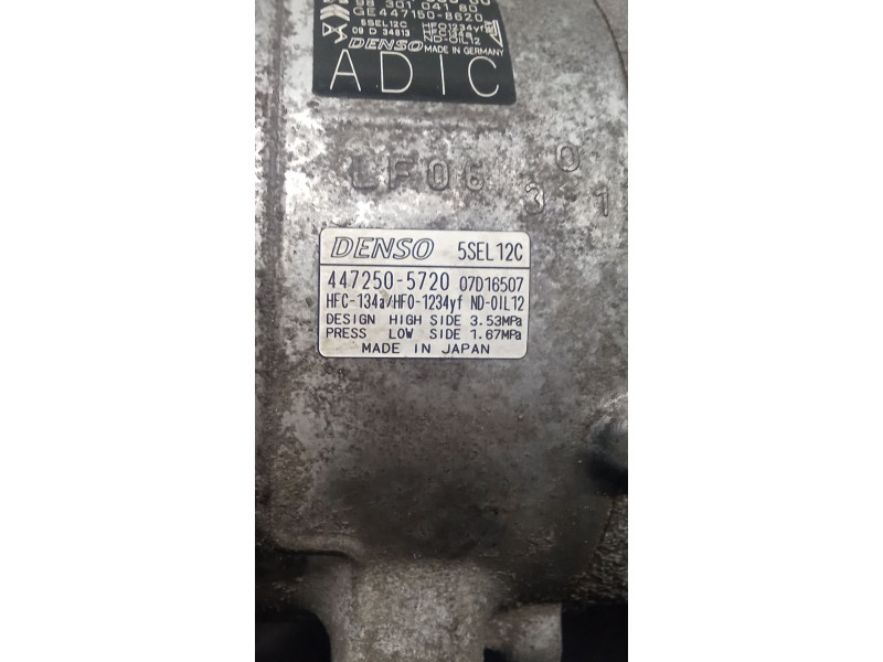 Recambio de compresor aire acondicionado para citroën c5 aircross (ac_, aj_, ar_, a4_) 1.5 bluehdi 130 (acyhzj, acyhzr) referenc
