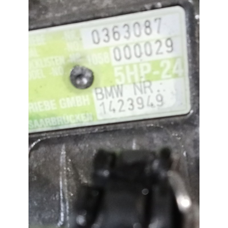 Recambio de caja cambios para bmw x5 (e53) 4.4i automático referencia OEM IAM 5HP24 NR 1423949 AUTOMAT 0363087 000029