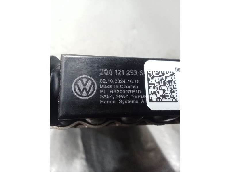 Recambio de intercooler para audi a1 sportback (gba) 25 tfsi referencia OEM IAM 2Q0121253S  