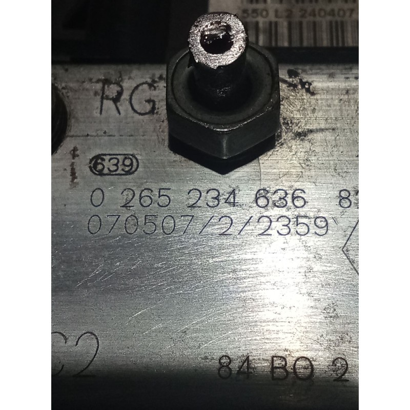 Recambio de abs para renault scénic ii (jm0/1_) 1.5 dci (jm1e, jm16) referencia OEM IAM 0265950770 8200756306 0265234636 06