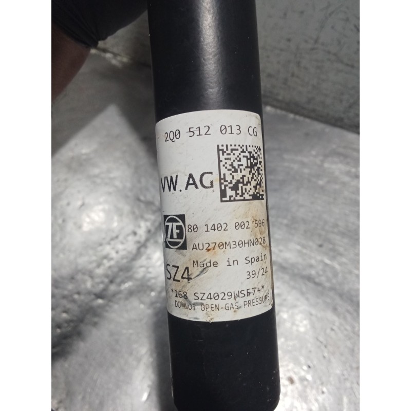 Recambio de amortiguador trasero derecho para audi a1 sportback (gba) 25 tfsi referencia OEM IAM 2Q0512013CG  20