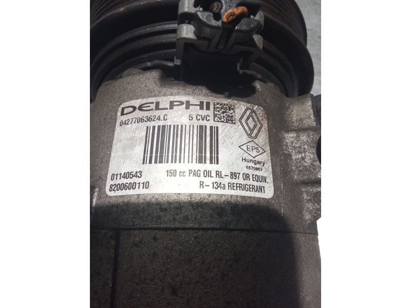 Recambio de compresor aire acondicionado para renault scénic ii (jm0/1_) 1.5 dci (jm1e, jm16) referencia OEM IAM   