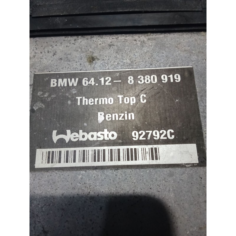 Recambio de calefaccion entera normal para bmw x5 (e53) 4.4i automático referencia OEM IAM   