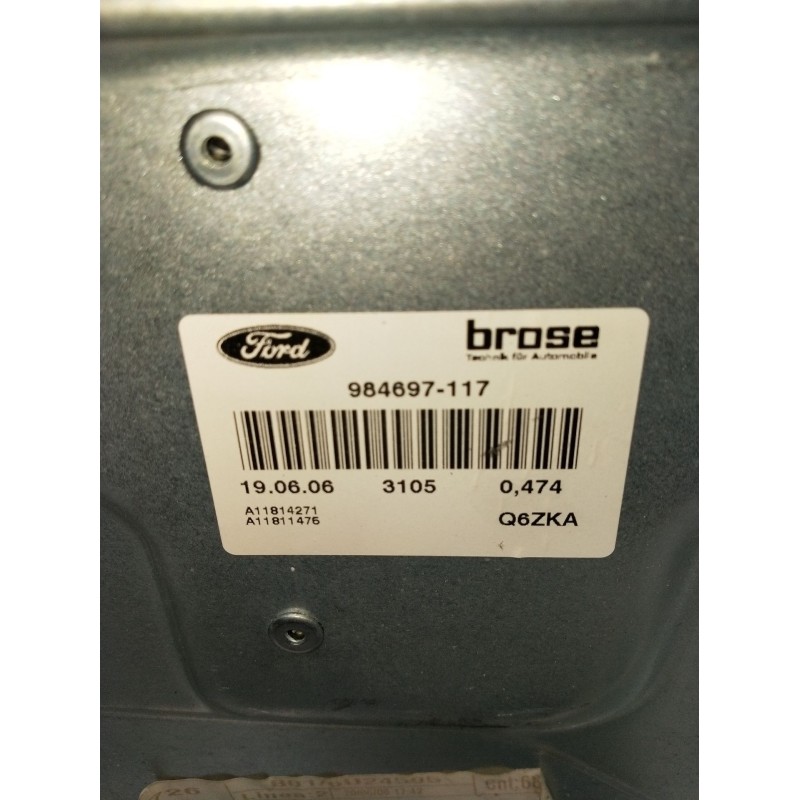 Recambio de elevalunas delantero derecho para ford focus ii (da_, hcp, dp) 1.6 referencia OEM IAM 984697117  2005 5P