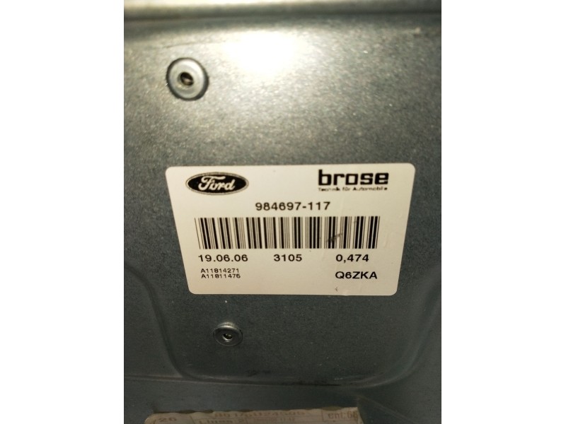 Recambio de elevalunas delantero derecho para ford focus ii (da_, hcp, dp) 1.6 referencia OEM IAM 984697117  2005 5P