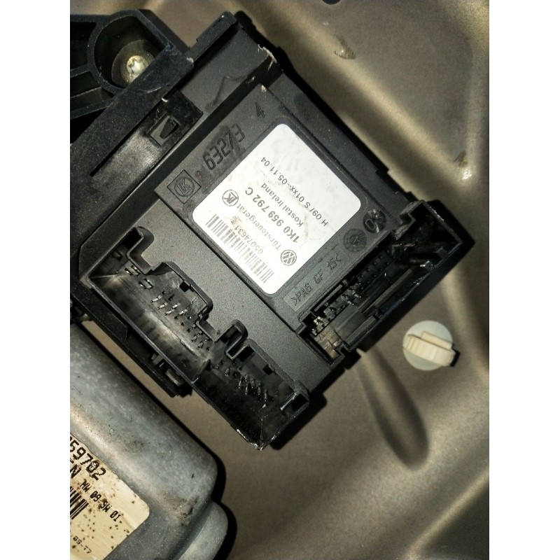 Recambio de elevalunas delantero derecho para skoda octavia ii (1z3) 1.9 tdi referencia OEM IAM 1Z1837656 408741 117729 2004 5P
