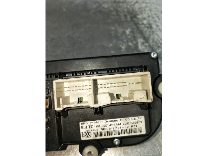 Recambio de mando calefaccion / aire acondicionado para volkswagen caddy iv furgoneta/monovolumen (saa, sah) 2.0 tdi referencia 