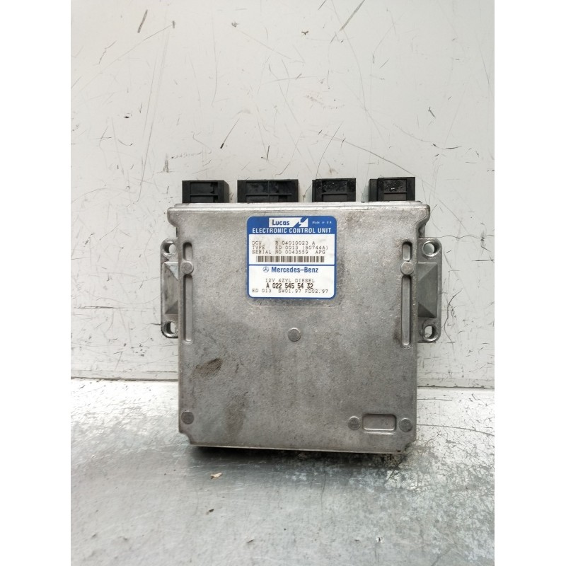 Recambio de centralita motor uce para mercedes-benz clase e (w210) e 220 d (210.004) referencia OEM IAM A0225455432 0043559 R040