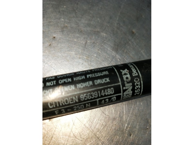 Recambio de amortiguadores capo para citroën xm (y3) 2.0 referencia OEM IAM 9563914480  1989