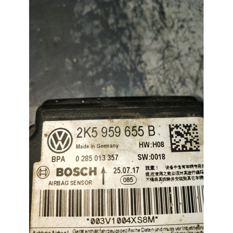 Recambio de kit airbag para volkswagen caddy iv furgoneta/monovolumen (saa, sah) 2.0 tdi referencia OEM IAM 0285013357  2014