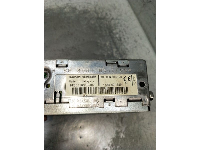 Recambio de sistema audio / radio cd para mercedes-benz clase e (w210) e 220 d (210.004) referencia OEM IAM 7648501510 BP8501W90