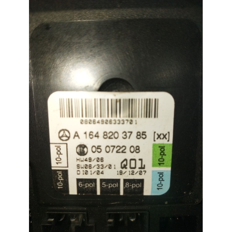 Recambio de modulo electronico para mercedes-benz clase m (w164) ml 320 cdi 4-matic (164.122) referencia OEM IAM A1648203785 050