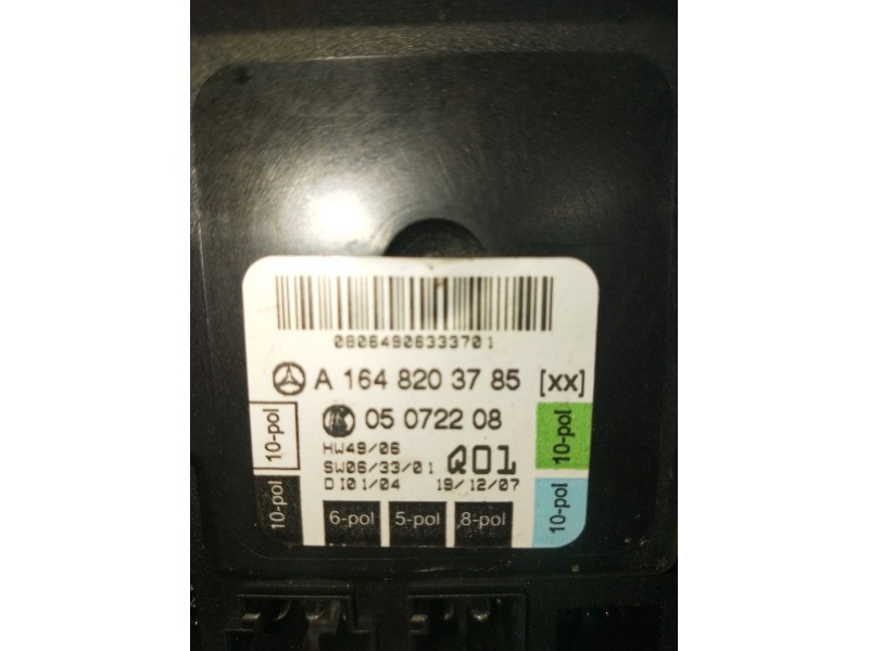 Recambio de modulo electronico para mercedes-benz clase m (w164) ml 320 cdi 4-matic (164.122) referencia OEM IAM A1648203785 050