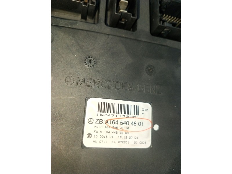 Recambio de modulo electronico para mercedes-benz clase m (w164) ml 320 cdi 4-matic (164.122) referencia OEM IAM A1645404601 100