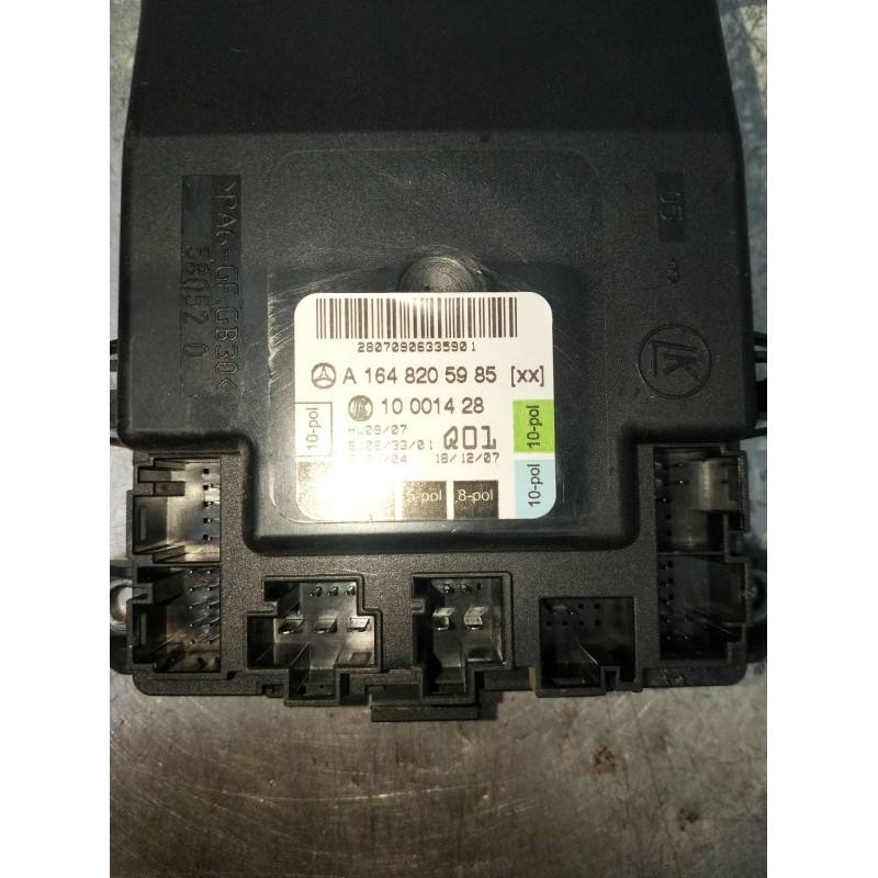 Recambio de modulo electronico para mercedes-benz clase m (w164) ml 320 cdi 4-matic (164.122) referencia OEM IAM A1648205985 100