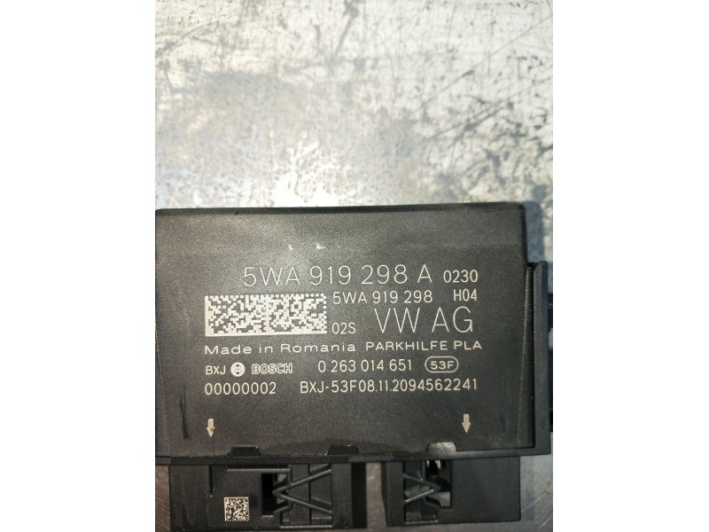 Recambio de modulo electronico para audi a3 sportback (8ya, 8yf) 35 tdi referencia OEM IAM 5WA919298A 0263014651 
