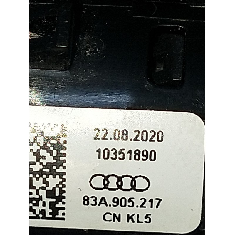 Recambio de modulo electronico para audi a3 sportback (8ya, 8yf) 35 tdi referencia OEM IAM 10351890 START STOP 83A905217