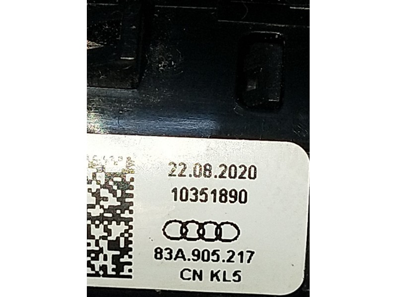 Recambio de modulo electronico para audi a3 sportback (8ya, 8yf) 35 tdi referencia OEM IAM 10351890 START STOP 83A905217