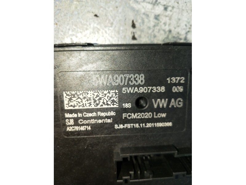 Recambio de modulo electronico para audi a3 sportback (8ya, 8yf) 35 tdi referencia OEM IAM 5WA907338 A2C76146714 