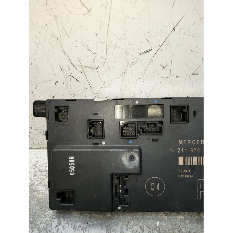 Recambio de modulo electronico para mercedes-benz clase e (w211) e 220 cdi (211.006) referencia OEM IAM 2118701226  