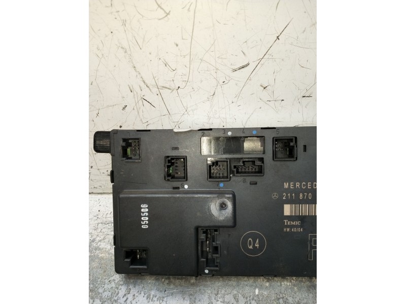 Recambio de modulo electronico para mercedes-benz clase e (w211) e 220 cdi (211.006) referencia OEM IAM 2118701226  