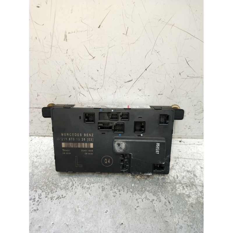 Recambio de modulo electronico para mercedes-benz clase e (w211) e 220 cdi (211.006) referencia OEM IAM 2118701526  