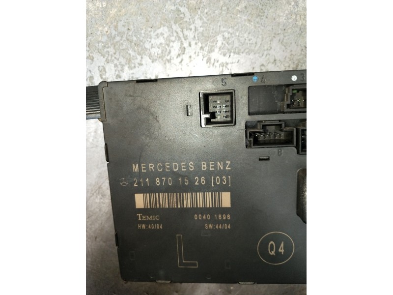 Recambio de modulo electronico para mercedes-benz clase e (w211) e 220 cdi (211.006) referencia OEM IAM 2118701526  