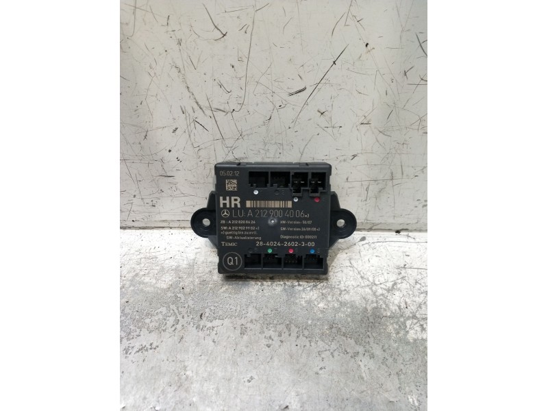 Recambio de modulo electronico para mercedes-benz clase c t-model (s204) c 220 cdi (204.202) referencia OEM IAM A2129004006 A212