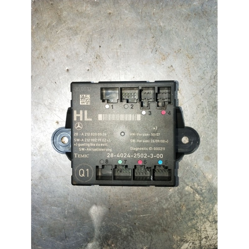 Recambio de modulo electronico para mercedes-benz clase c t-model (s204) c 220 cdi (204.202) referencia OEM IAM A2129003906 A212