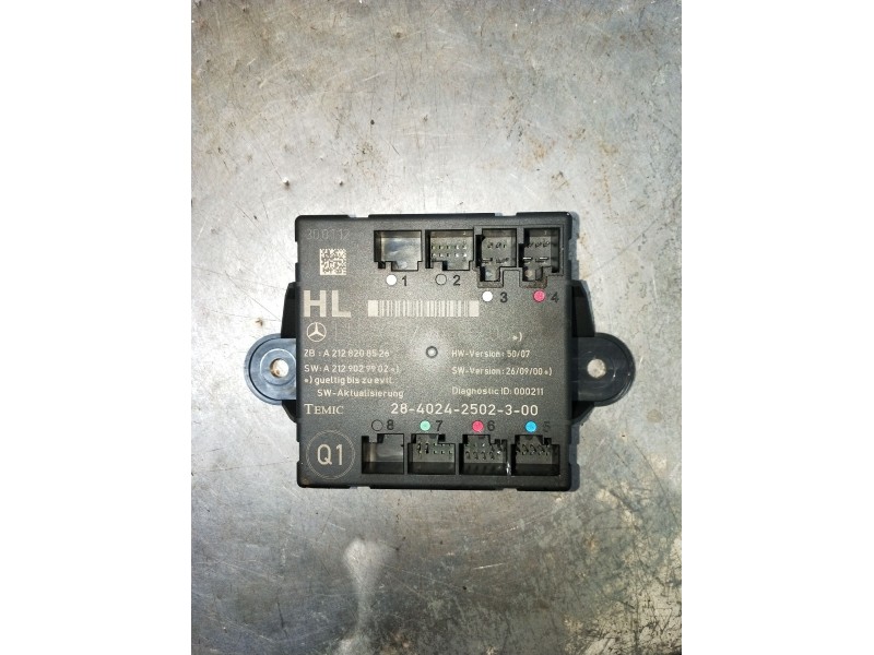 Recambio de modulo electronico para mercedes-benz clase c t-model (s204) c 220 cdi (204.202) referencia OEM IAM A2129003906 A212