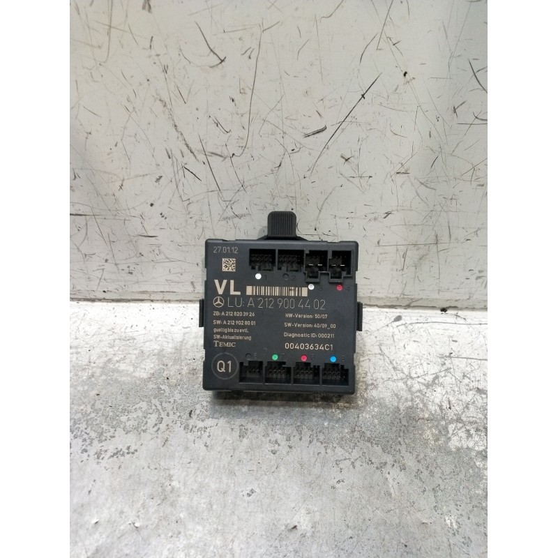 Recambio de modulo electronico para mercedes-benz clase c t-model (s204) c 220 cdi (204.202) referencia OEM IAM A2129004402 A212