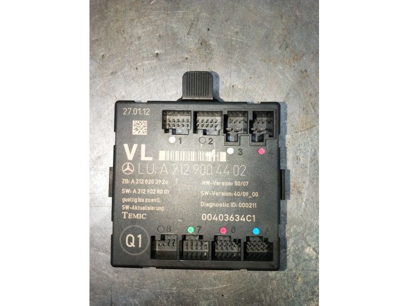 Recambio de modulo electronico para mercedes-benz clase c t-model (s204) c 220 cdi (204.202) referencia OEM IAM A2129004402 A212