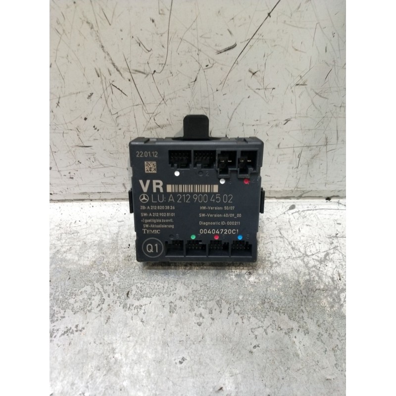 Recambio de modulo electronico para mercedes-benz clase c t-model (s204) c 220 cdi (204.202) referencia OEM IAM A2129004502 A212