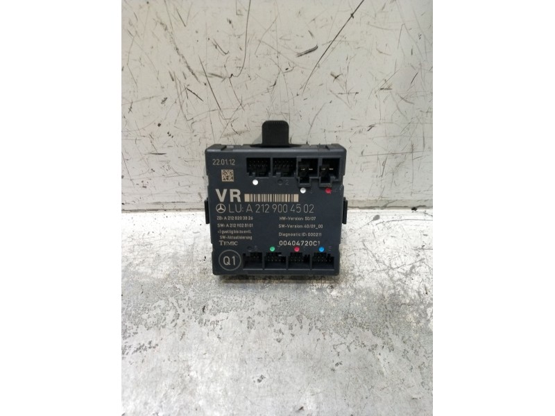 Recambio de modulo electronico para mercedes-benz clase c t-model (s204) c 220 cdi (204.202) referencia OEM IAM A2129004502 A212