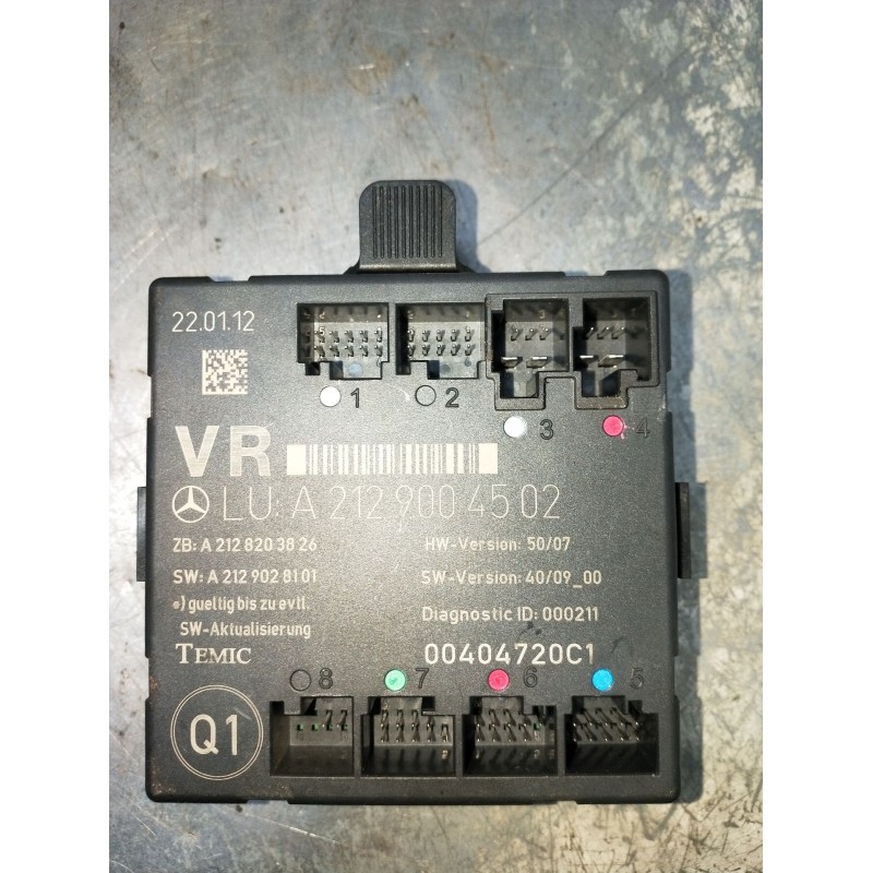 Recambio de modulo electronico para mercedes-benz clase c t-model (s204) c 220 cdi (204.202) referencia OEM IAM A2129004502 A212