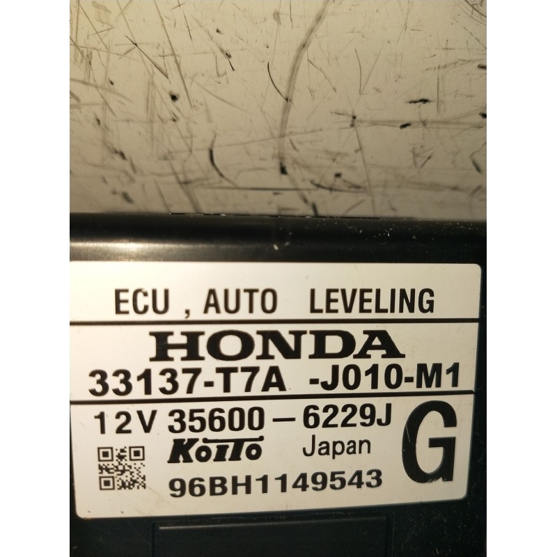 Recambio de modulo electronico para honda hr-v (ru) 1.5 i-vtec (ru1) referencia OEM IAM 33137T7AJ010M1 96BH1149543 2019