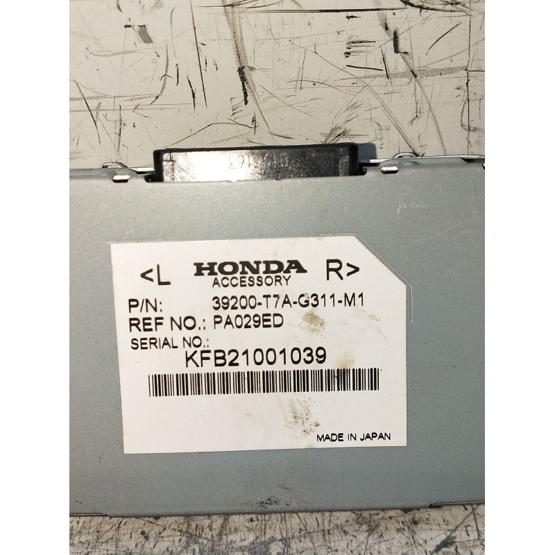 Recambio de modulo electronico para honda hr-v (ru) 1.5 i-vtec (ru1) referencia OEM IAM KFB21001039 39200T7AG311M1 2019