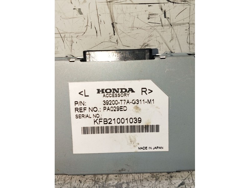 Recambio de modulo electronico para honda hr-v (ru) 1.5 i-vtec (ru1) referencia OEM IAM KFB21001039 39200T7AG311M1 2019