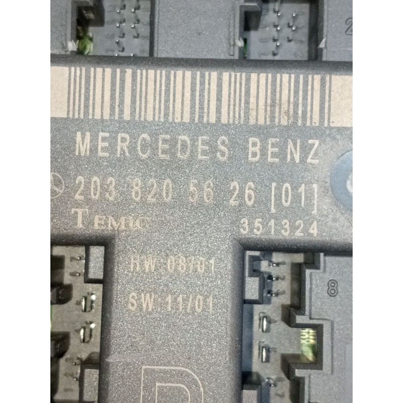 Recambio de modulo electronico para mercedes-benz clase c (w203) c 200 kompressor (203.045) referencia OEM IAM 2038205626  W203/