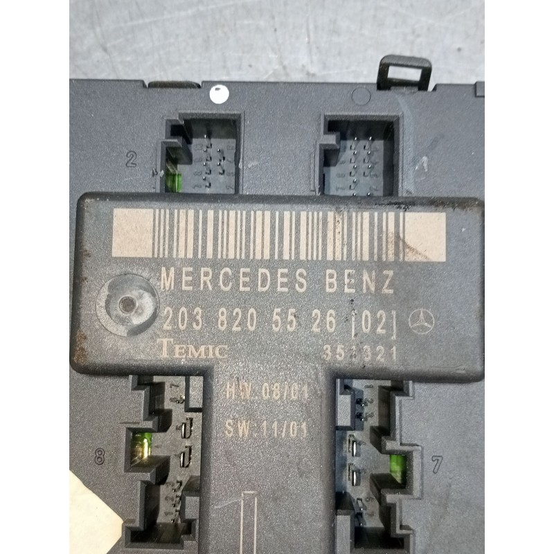Recambio de modulo electronico para mercedes-benz clase c (w203) c 200 kompressor (203.045) referencia OEM IAM 2038205526  W203/