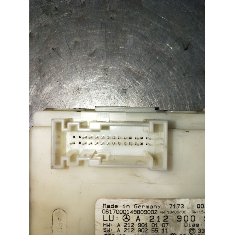 Recambio de modulo electronico para mercedes-benz clase b sports tourer (w246, w242) b 180 cdi / d (246.212) referencia OEM IAM 
